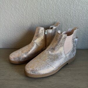 TOMS Kids‎ Charlie Ankle Boots – Pink – Size 4 Girl